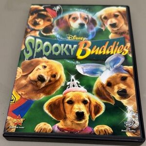 Disney Spooky Buddies DVD with Green and Yellow Cover